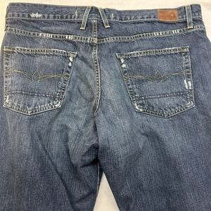 Agave Denim Jeans Mens Size‎ 36 actual size 35x34"Gringo Straight Leg Blue USA